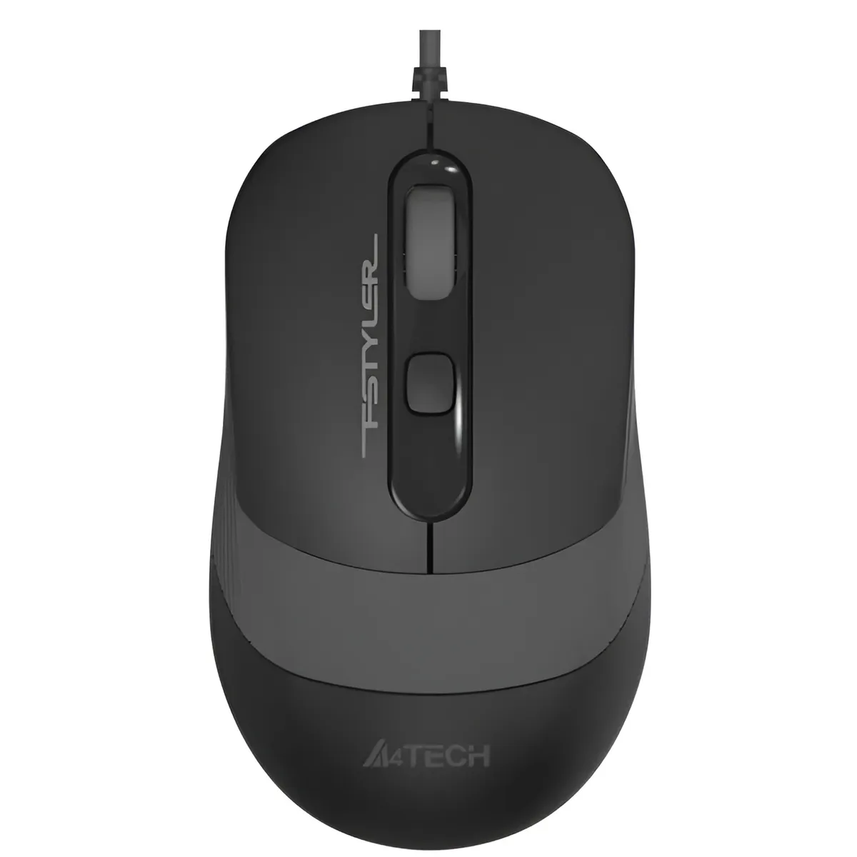 Миша A4Tech FM10S Grey/Black USB - мініатюра 6