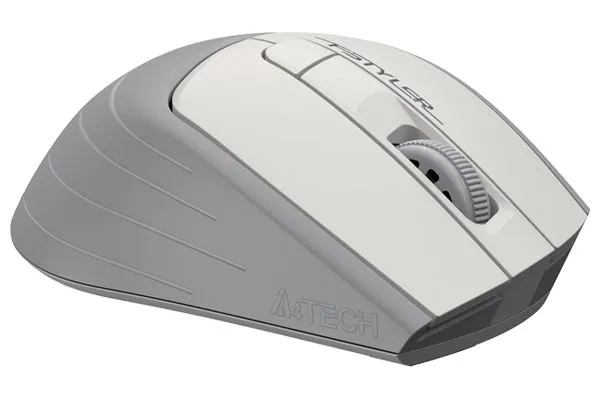 Миша бездротова A4Tech FG30S Grey/White - мініатюра 2