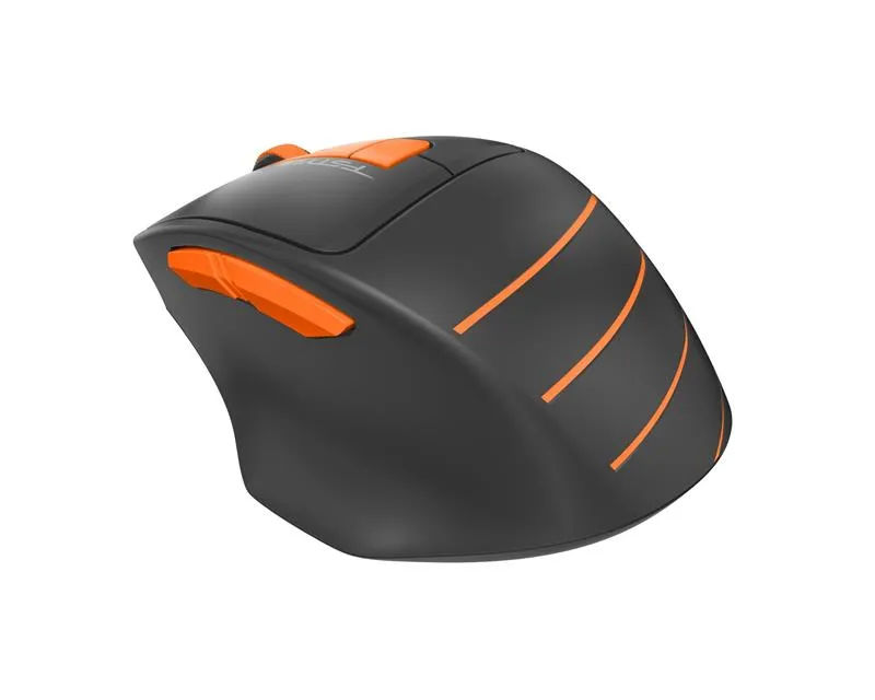 Миша бездротова A4Tech FG30S Orange/Black USB - мініатюра 5