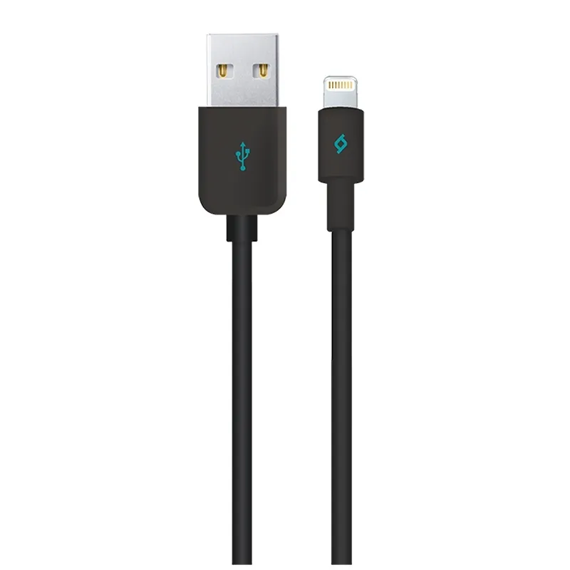 Кабель Ttec USB - Lightning (M/M), 1.2 м, Black (2DKM01S) - мініатюра 2