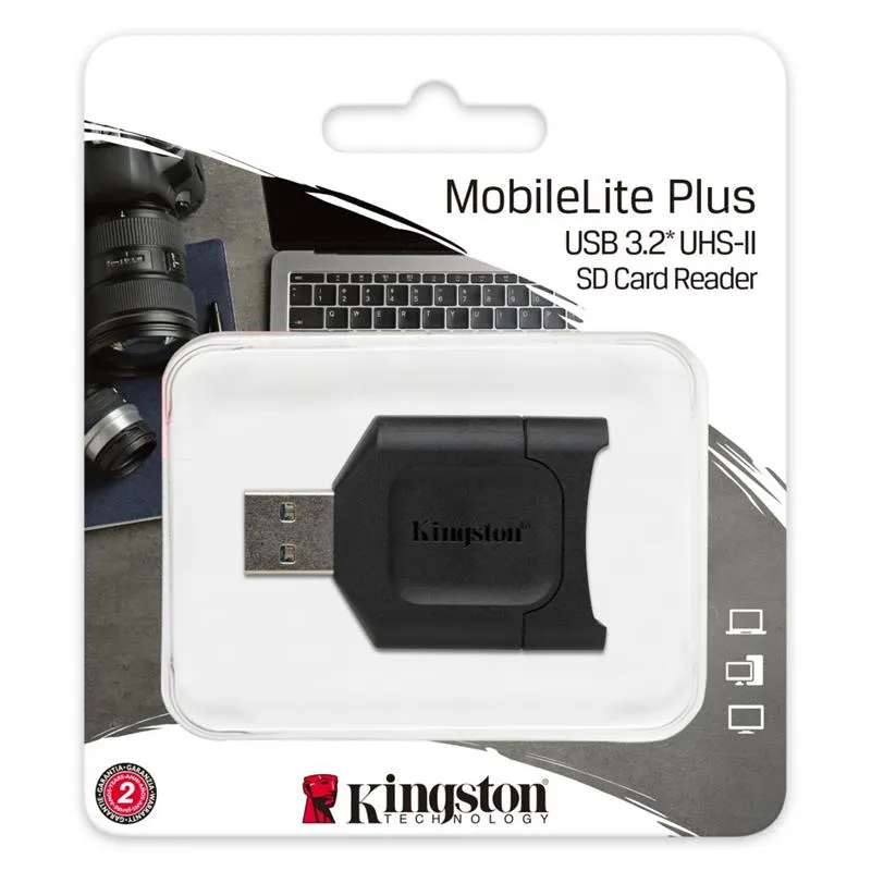 Картрідер USB3.2 MobileLite Plus SD Black (MLP) - мініатюра 3