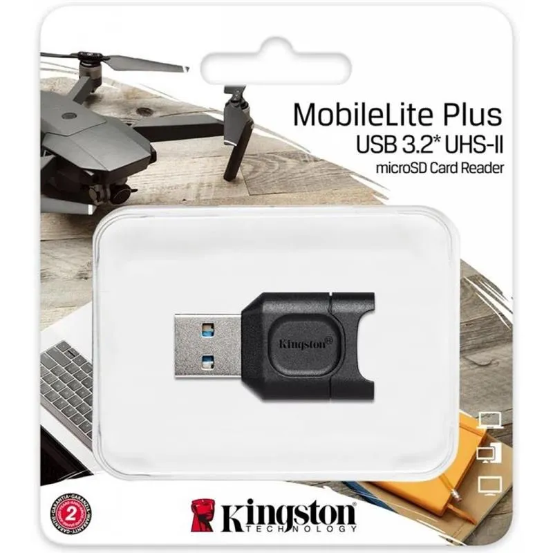 Картрідер USB3.2 MobileLite Plus microSD Black (MLPM) - мініатюра 3