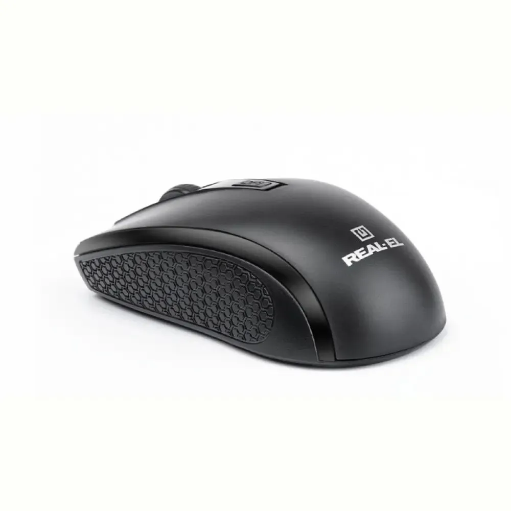 Миша бездротова REAL-EL RM-308 Black - мініатюра 3