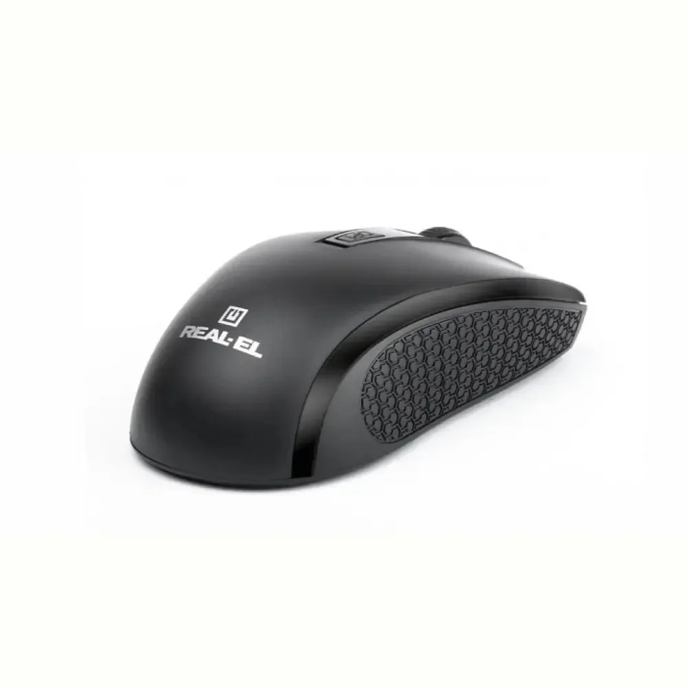 Миша бездротова REAL-EL RM-308 Black - мініатюра 4
