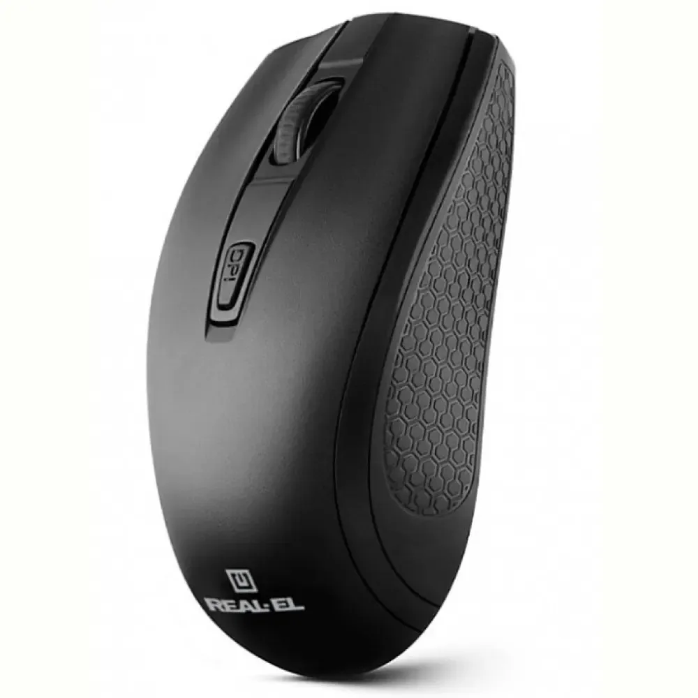 Миша бездротова REAL-EL RM-308 Black - мініатюра 6