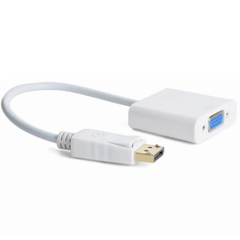 Адаптер Cablexpert DisplayPort - VGA (M/F), 0.15 м, білий (A-DPM-VGAF-02-W) пакет - мініатюра 3