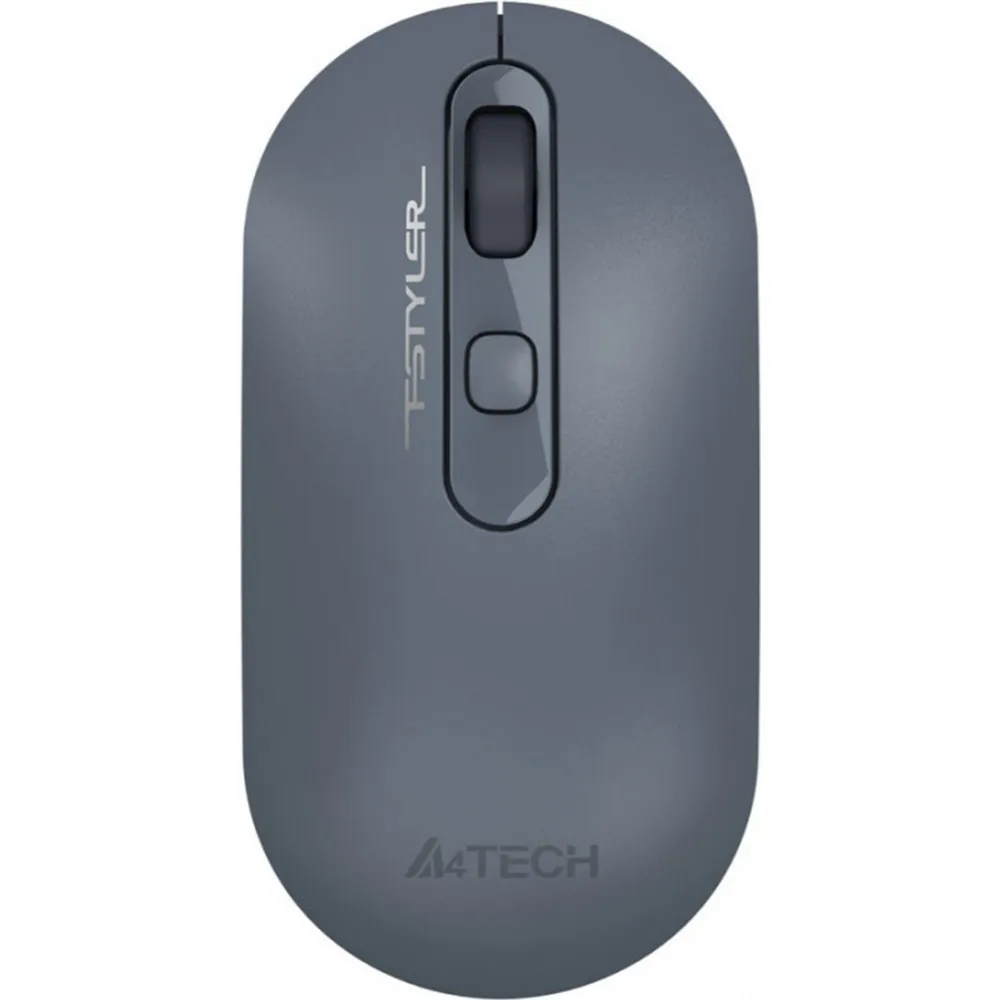 Миша бездротова A4Tech FG20 Ash Blue USB - зображення 1