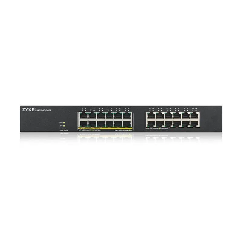 Комутатор ZYXEL GS1900-24EP (GS1900-24EP-EU0101F) - мініатюра 3