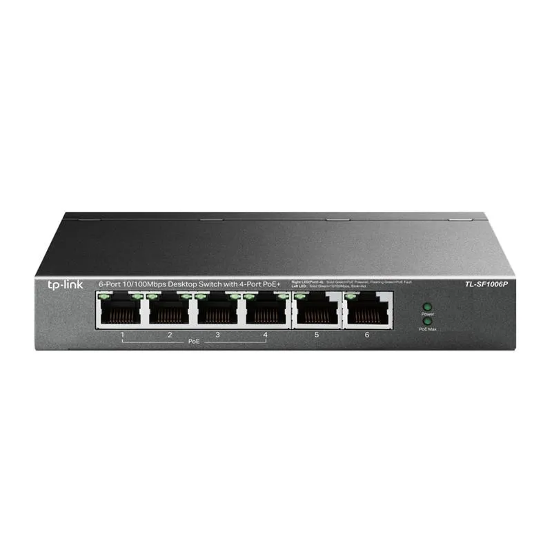 Комутатор TP-Link TL-SF1006P - зображення 1