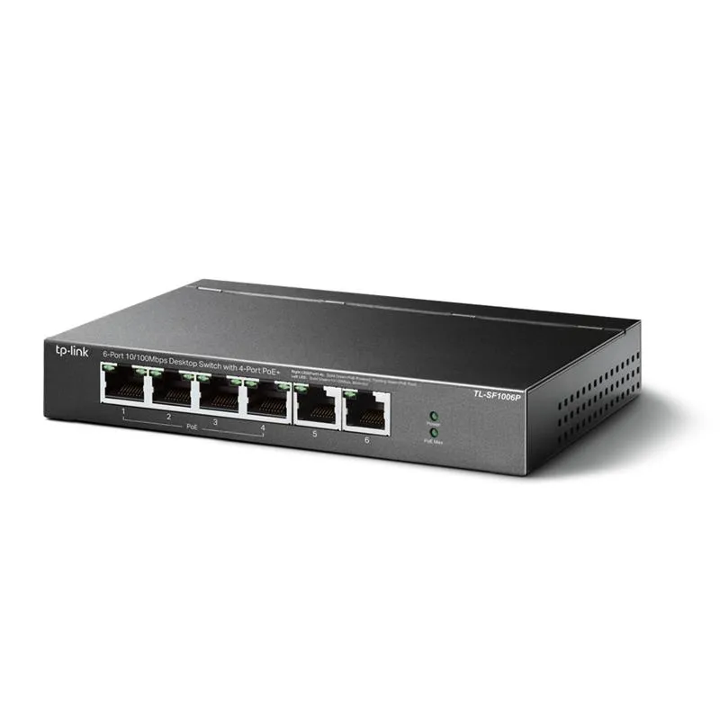 Комутатор TP-Link TL-SF1006P - мініатюра 2