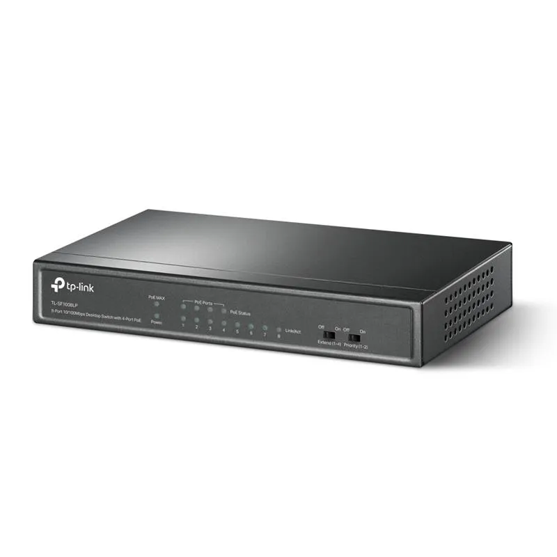 Комутатор TP-Link TL-SF1008LP - мініатюра 2