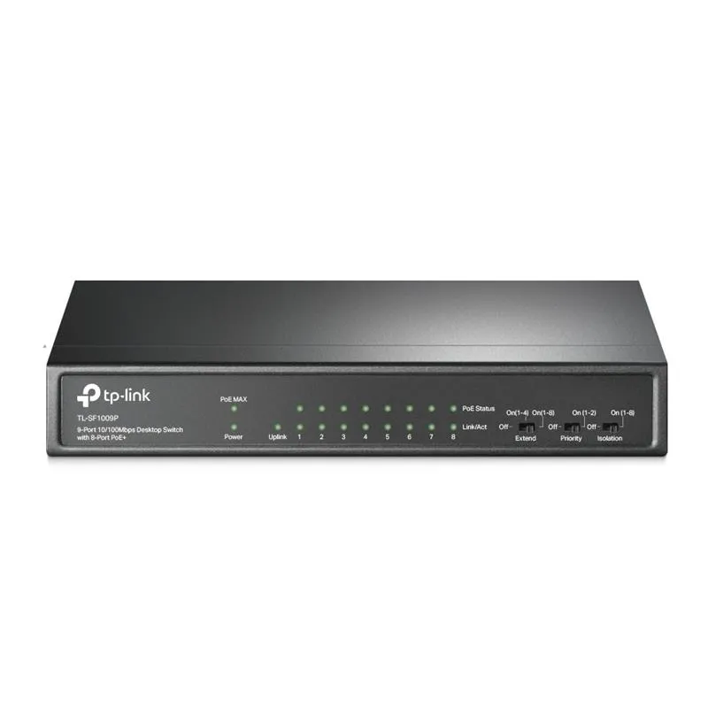 Комутатор TP-Link TL-SF1009P - зображення 1