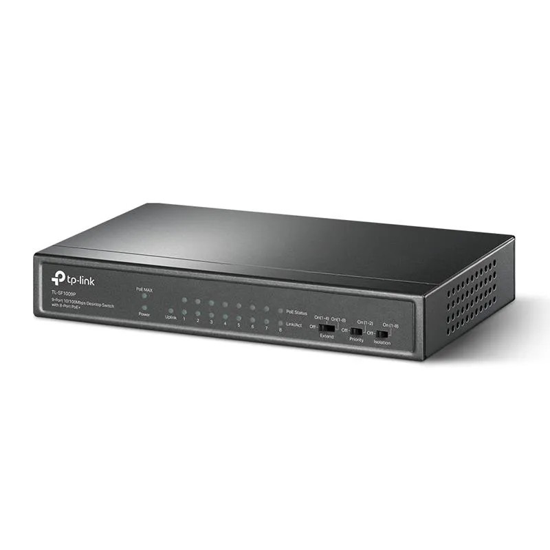 Комутатор TP-Link TL-SF1009P - мініатюра 2