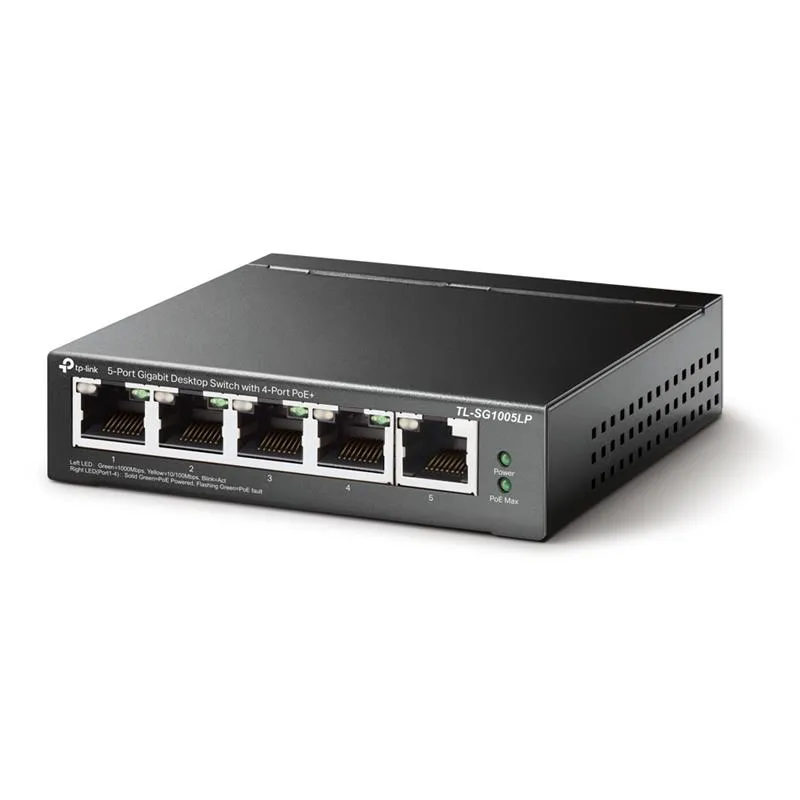 Комутатор TP-Link TL-SG1005LP - мініатюра 2