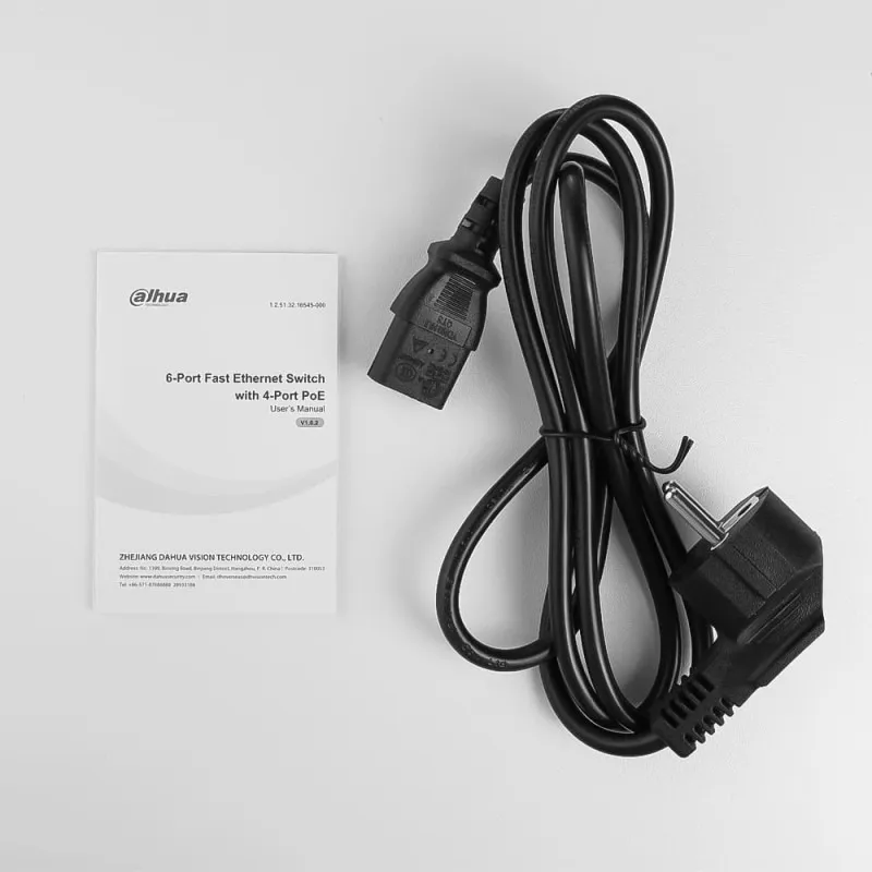 Комутатор Dahua DH-PFS3006-4ET-36 - мініатюра 3