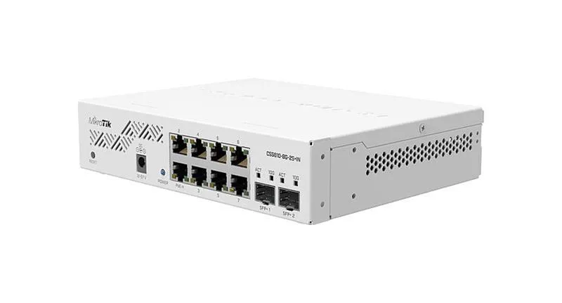 Комутатор MikroTik CSS610-8G-2S+IN - зображення 1