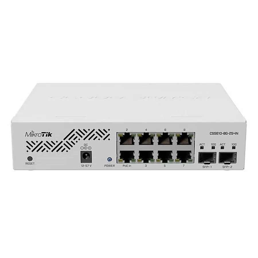 Комутатор MikroTik CSS610-8G-2S+IN - мініатюра 6