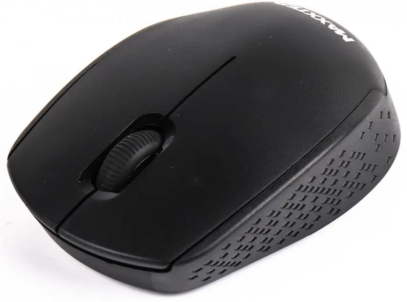 Миша бездротова Maxxter Mr-420 Black - зображення 1