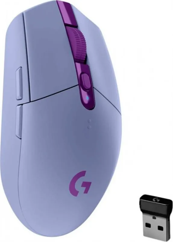Миша бездротова Logitech G305 Lilac (910-006022) - мініатюра 3