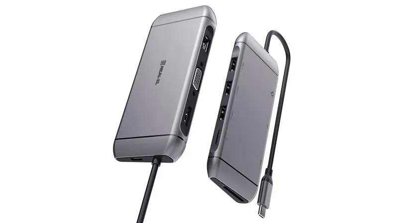 USB-хаб REAL-EL CQ-900 3 ports - мініатюра 3