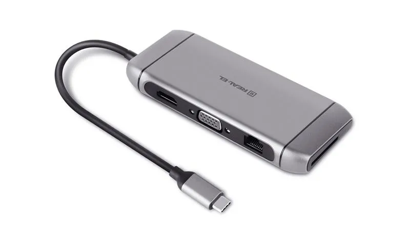 USB-хаб REAL-EL CQ-900 3 ports - мініатюра 4