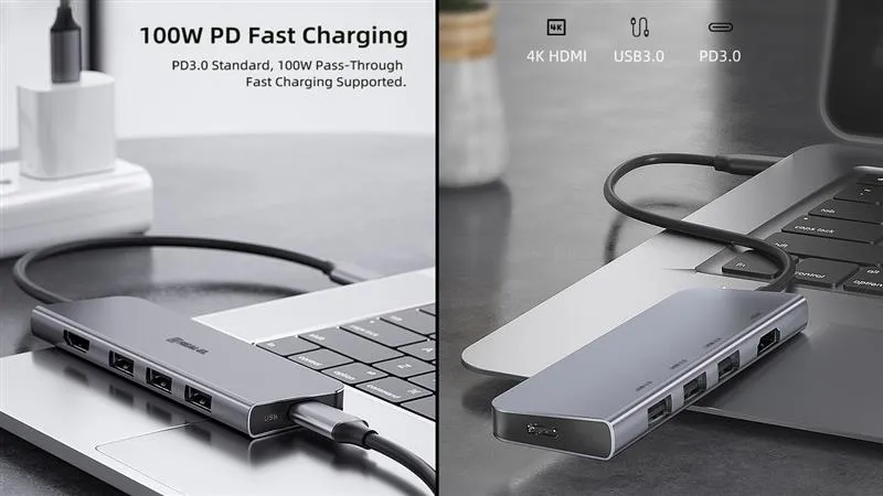 USB-хаб REAL-EL CQ-700 4 ports - мініатюра 10