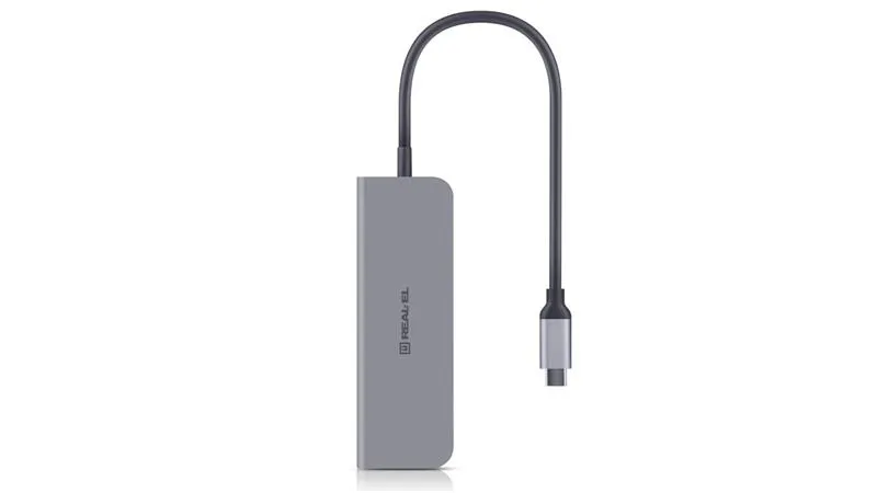 USB-хаб REAL-EL CQ-700 4 ports - мініатюра 5