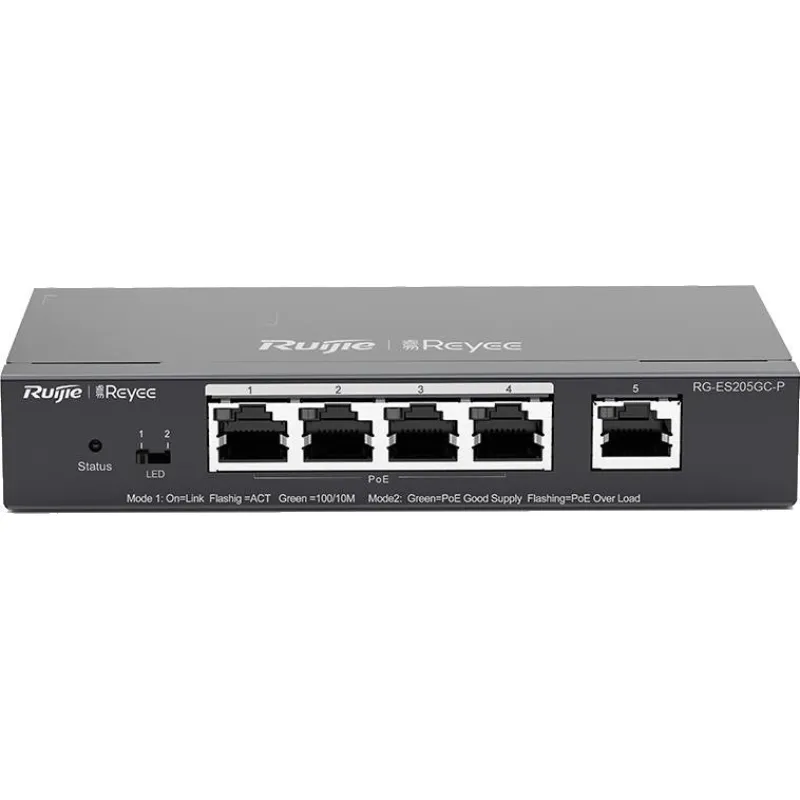 Комутатор Ruijie Reyee RG-ES205GC-P - мініатюра 5