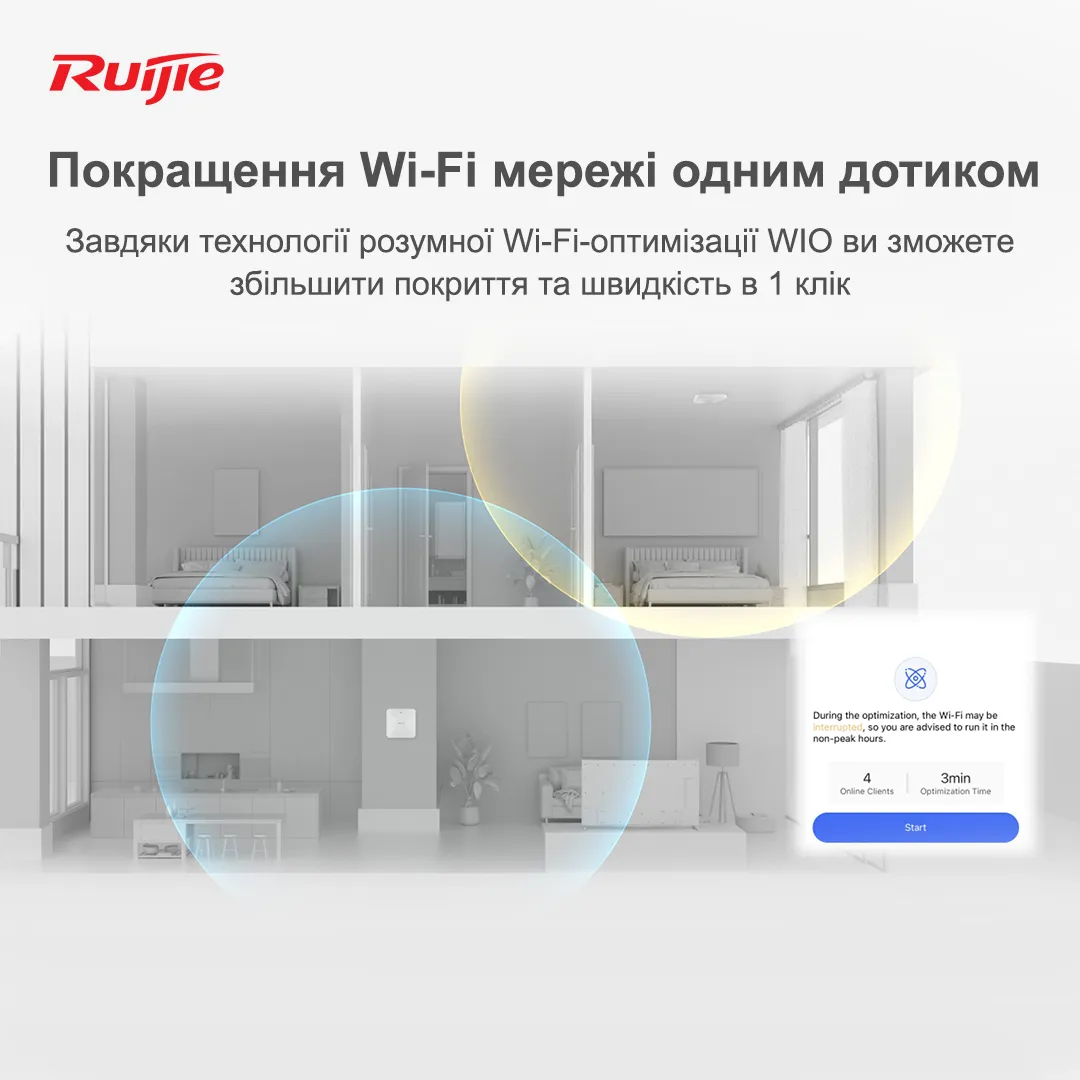 Точка доступу Ruijie Reyee RG-RAP2200(E) - мініатюра 6
