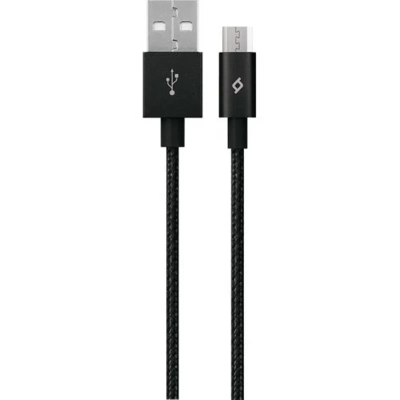 Кабель Ttec USB - мicro USB (M/M), AlumiCable, 1.2 м, Black (2DK11S) - зображення 1