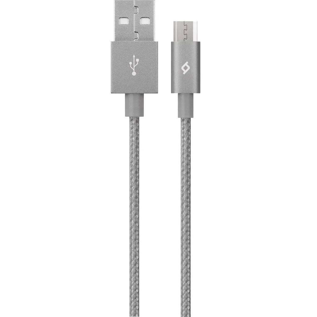Кабель Ttec USB - мicro USB (M/M), AlumiCable, 1.2 м, Space Gray (2DK11UG) - зображення 1