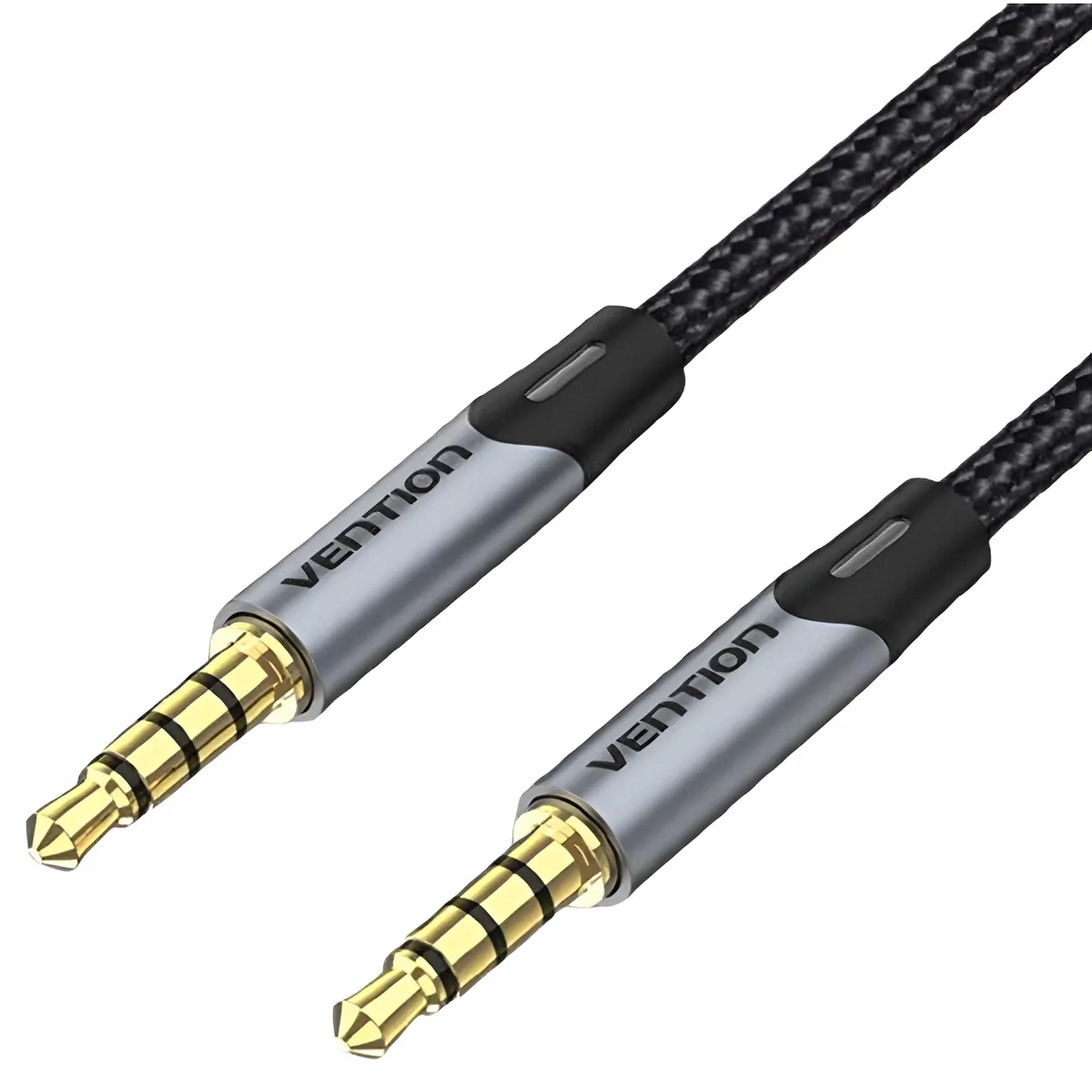Кабель Vention 3.5 мм - 3.5 мм (M/M), 1.5 м, Black (BAQHG) - мініатюра 4