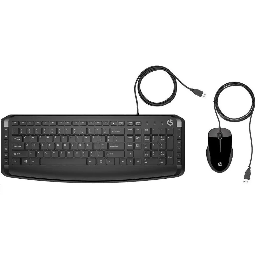 Комплект (клавіатура, миша) HP Pavilion 200 Black (9DF28AA) - зображення 1