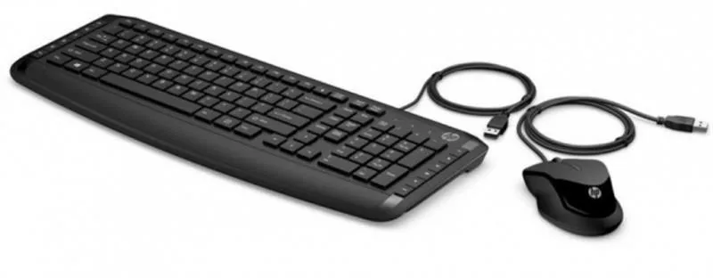 Комплект (клавіатура, миша) HP Pavilion 200 Black (9DF28AA) - мініатюра 2