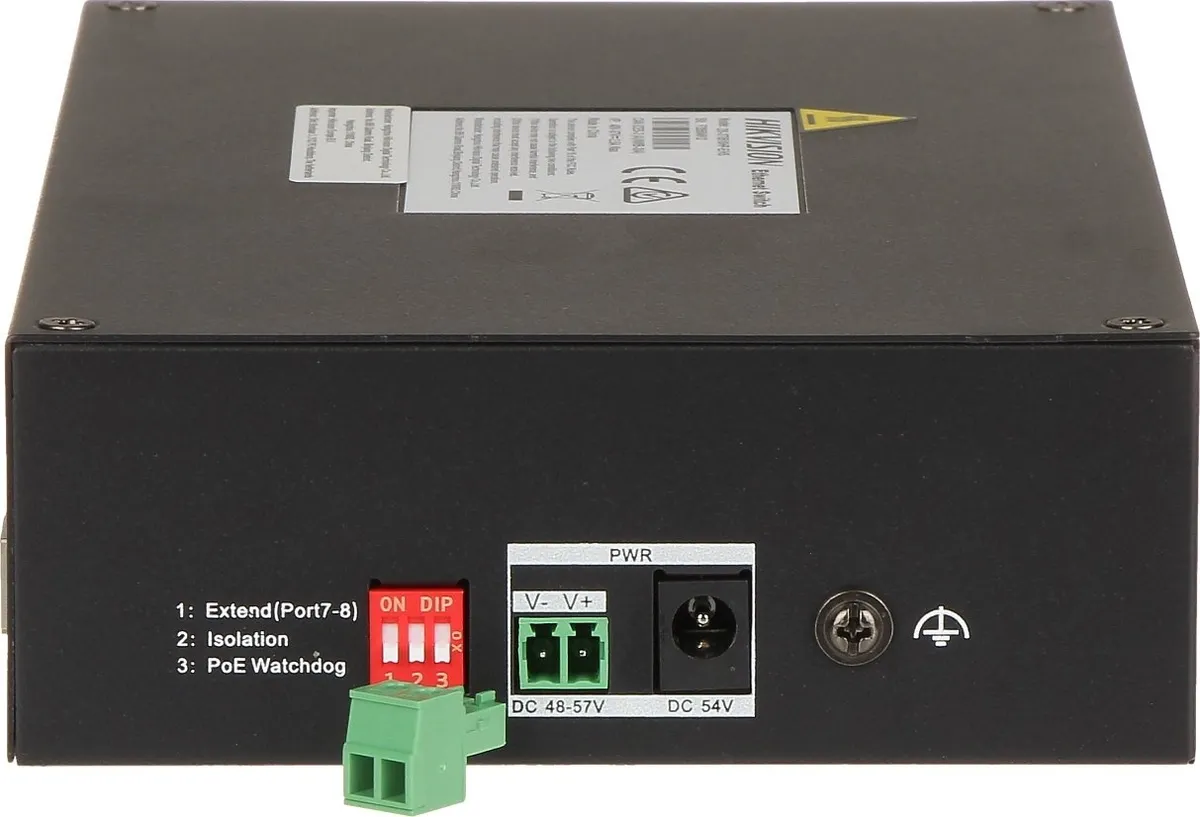 Комутатор Hikvision DS-3T0510HP-E/HS - мініатюра 2