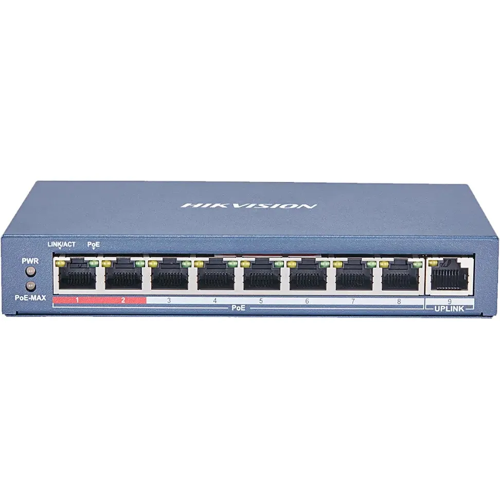 Комутатор Hikvision DS-3E0109P-E(C) - зображення 1