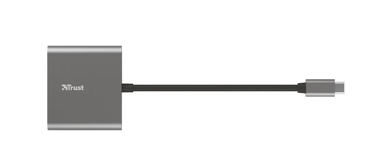 USB-хаб Trust Dalyx Aluminium USB Type-C 3-в-1 (23772) - мініатюра 2