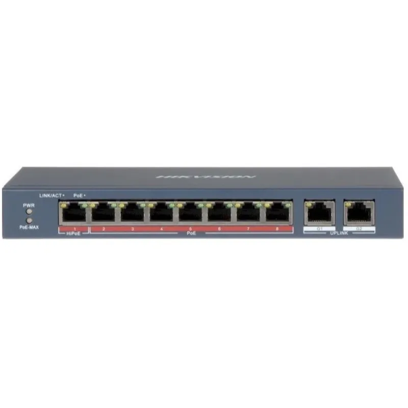 Комутатор Hikvision DS-3E0310HP-E - зображення 1