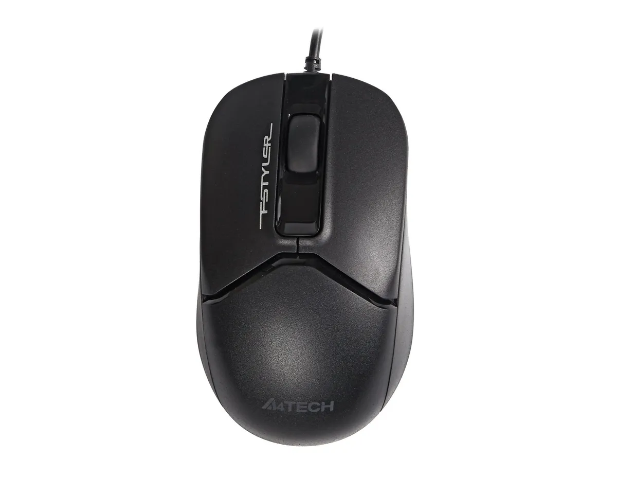 Комплект (клавіатура, миша) A4Tech F1512 Black - мініатюра 7