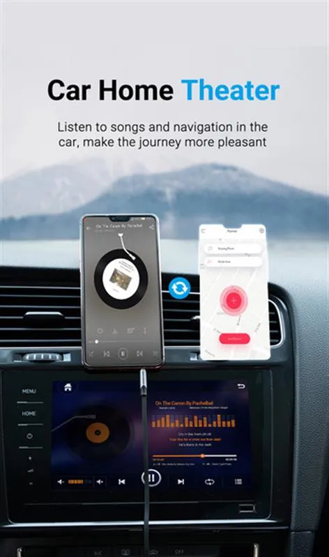 Кабель Vention Audio 3.5 мм - 3.5 мм (M/M), 1 м, Metal Type, чорний/сріблястий (BAPHF) - мініатюра 4