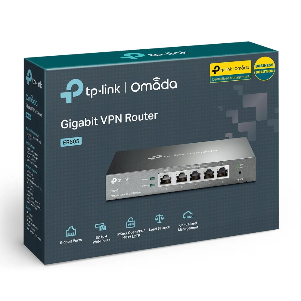 Маршрутизатор TP-Link ER605 - мініатюра 6