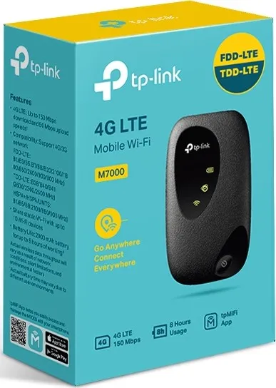 Бездротовий 4G маршрутизатор TP-Link M7000 - мініатюра 3