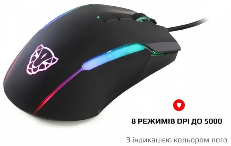 Миша Motospeed V90 Black (mtv90b) - мініатюра 2