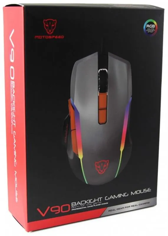 Миша Motospeed V90 Black (mtv90b) - мініатюра 8