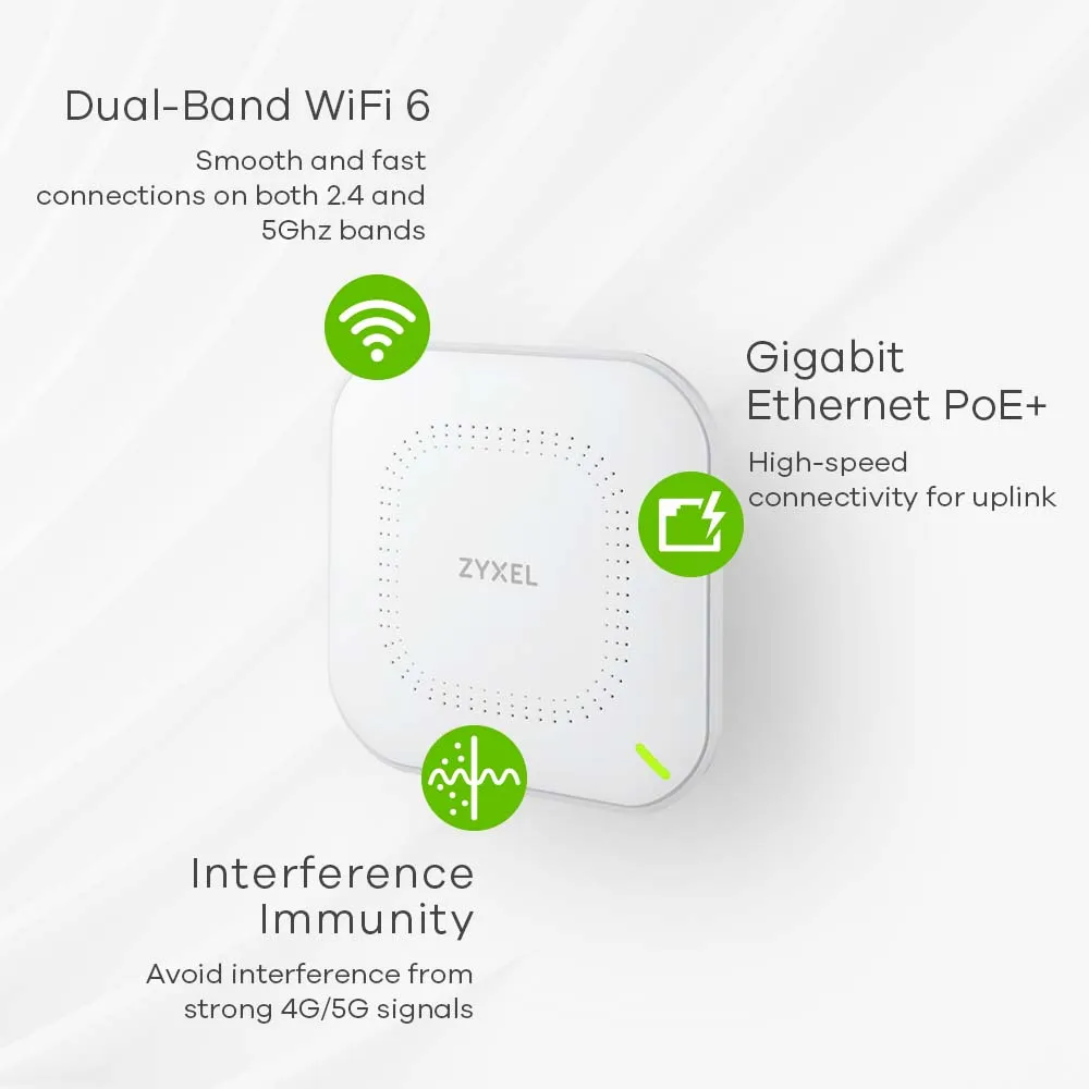 Точка доступу ZYXEL NWA50AX (NWA50AX-EU0102F) - мініатюра 6