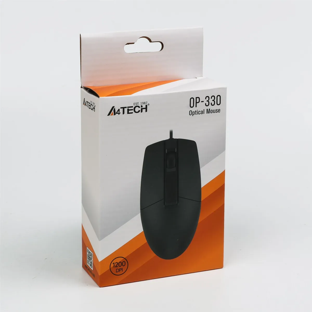 Миша A4Tech OP-330 Black - мініатюра 4