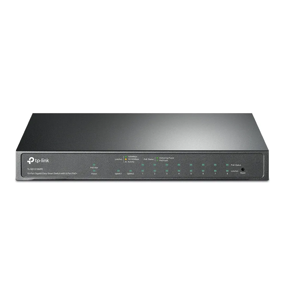 Комутатор TP-Link TL-SG1210MPE - зображення 1