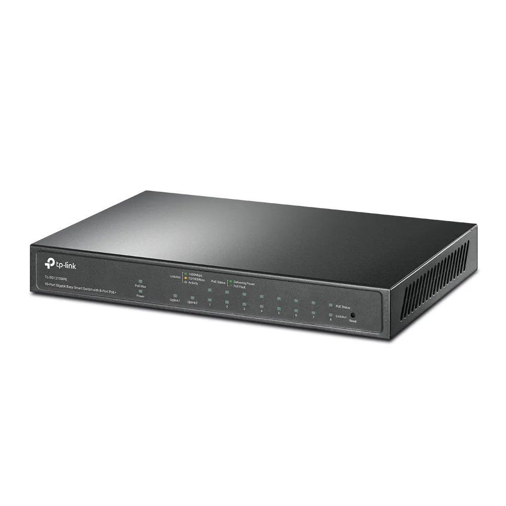 Комутатор TP-Link TL-SG1210MPE - мініатюра 2