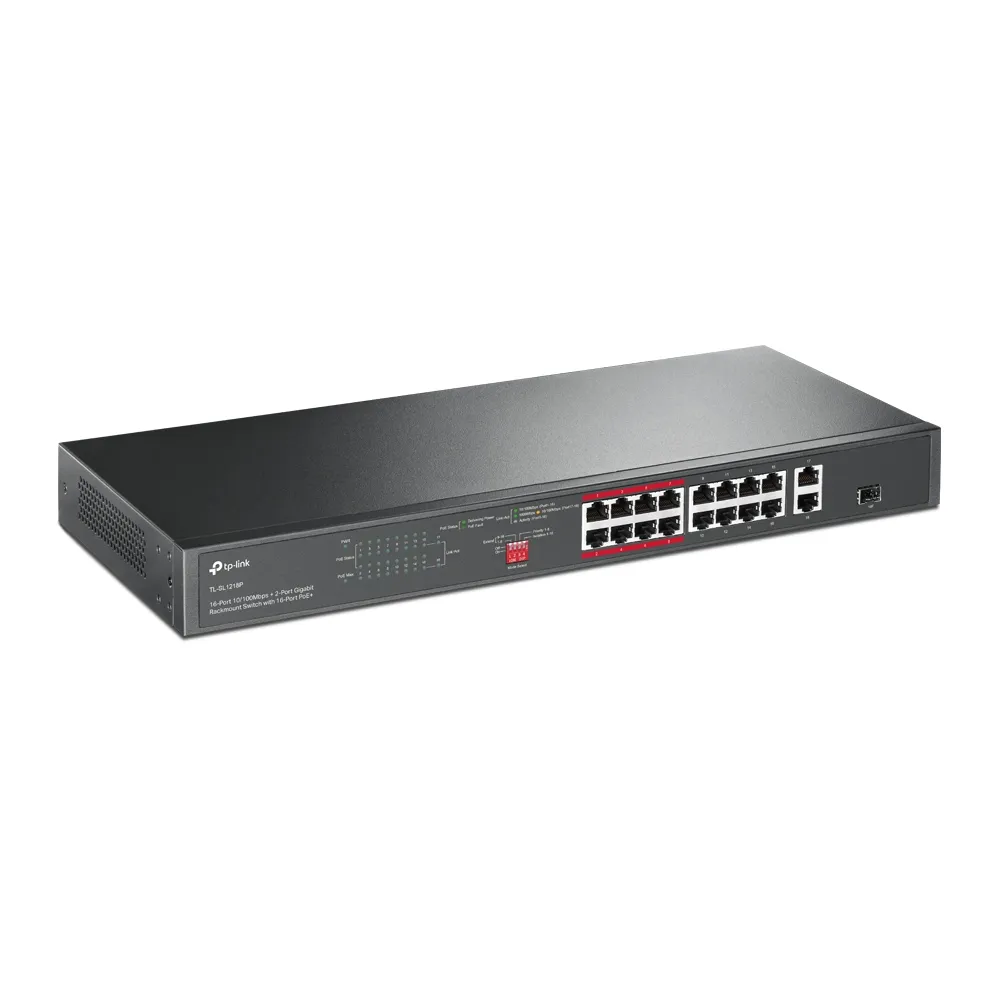Комутатор TP-Link TL-SL1218P - мініатюра 2