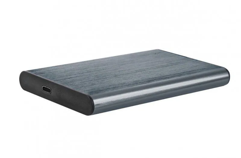 Зовнішня кишеня Gembird SATA HDD 2.5", USB 3.1, алюміній, Grey (EE2-U3S-6-GR) - зображення 1